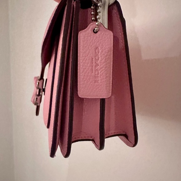 Coach Tabby 26 Pink Leather Shoulder Bag - Picture 3 of 4